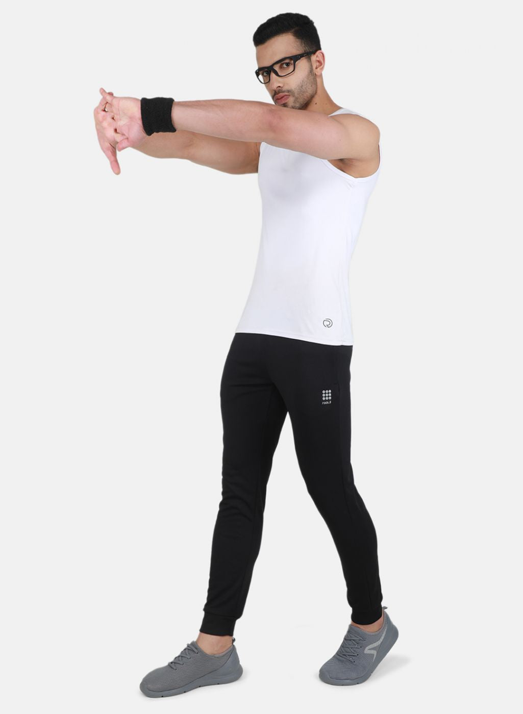 Rock.it Men Black Regular Fit Jogger