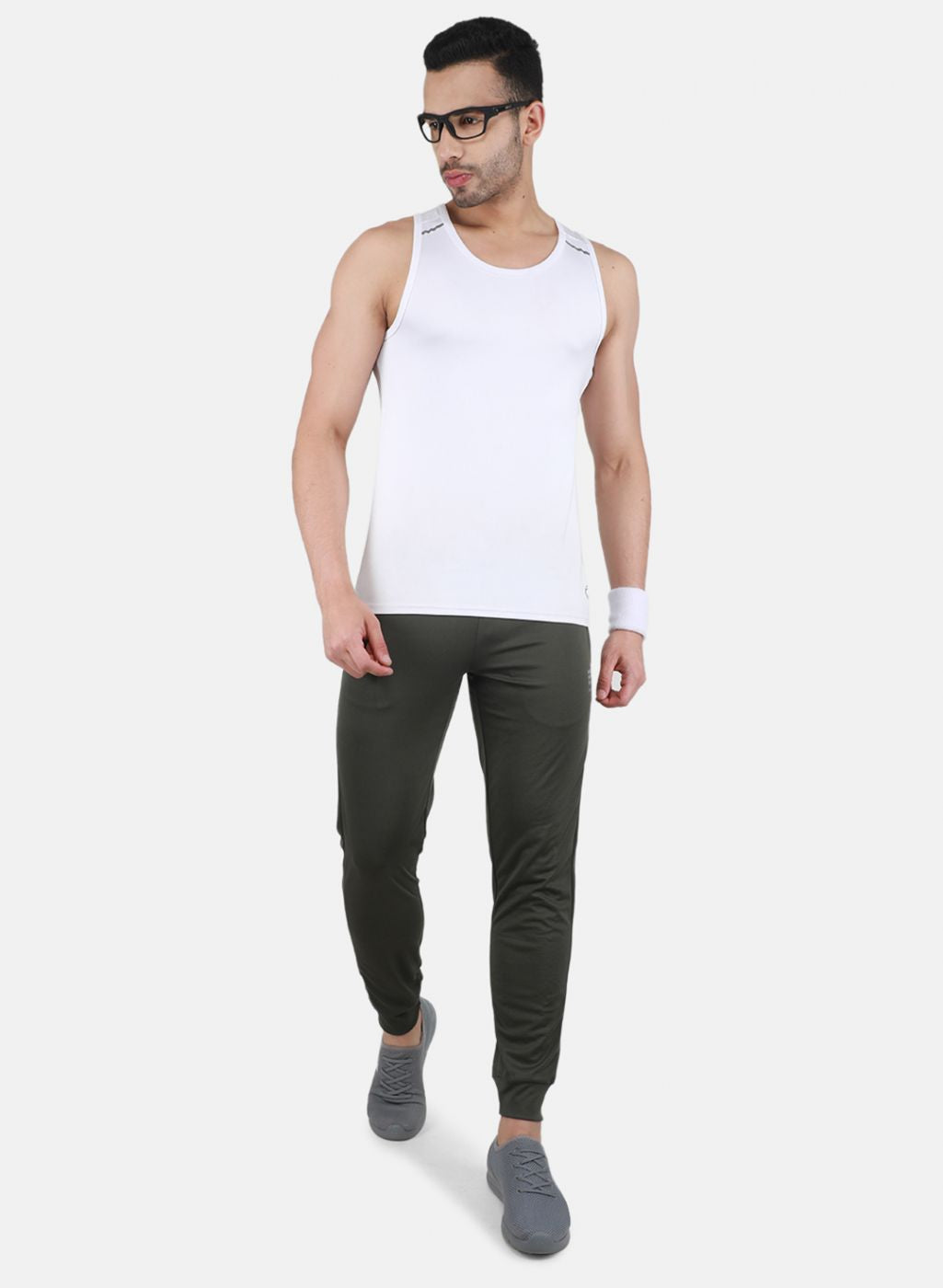 Rock.it Men Olive Regular Fit Jogger