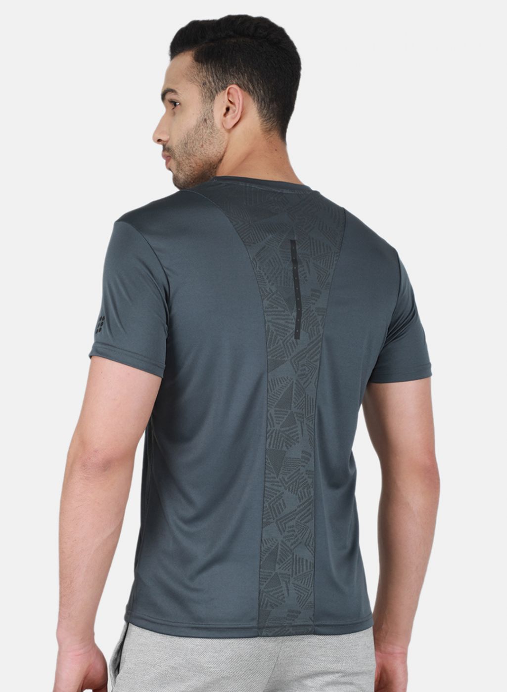 Rock.it Men Grey Printed T-Shirt
