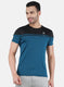 Rock.it Men Blue Solid T-Shirt