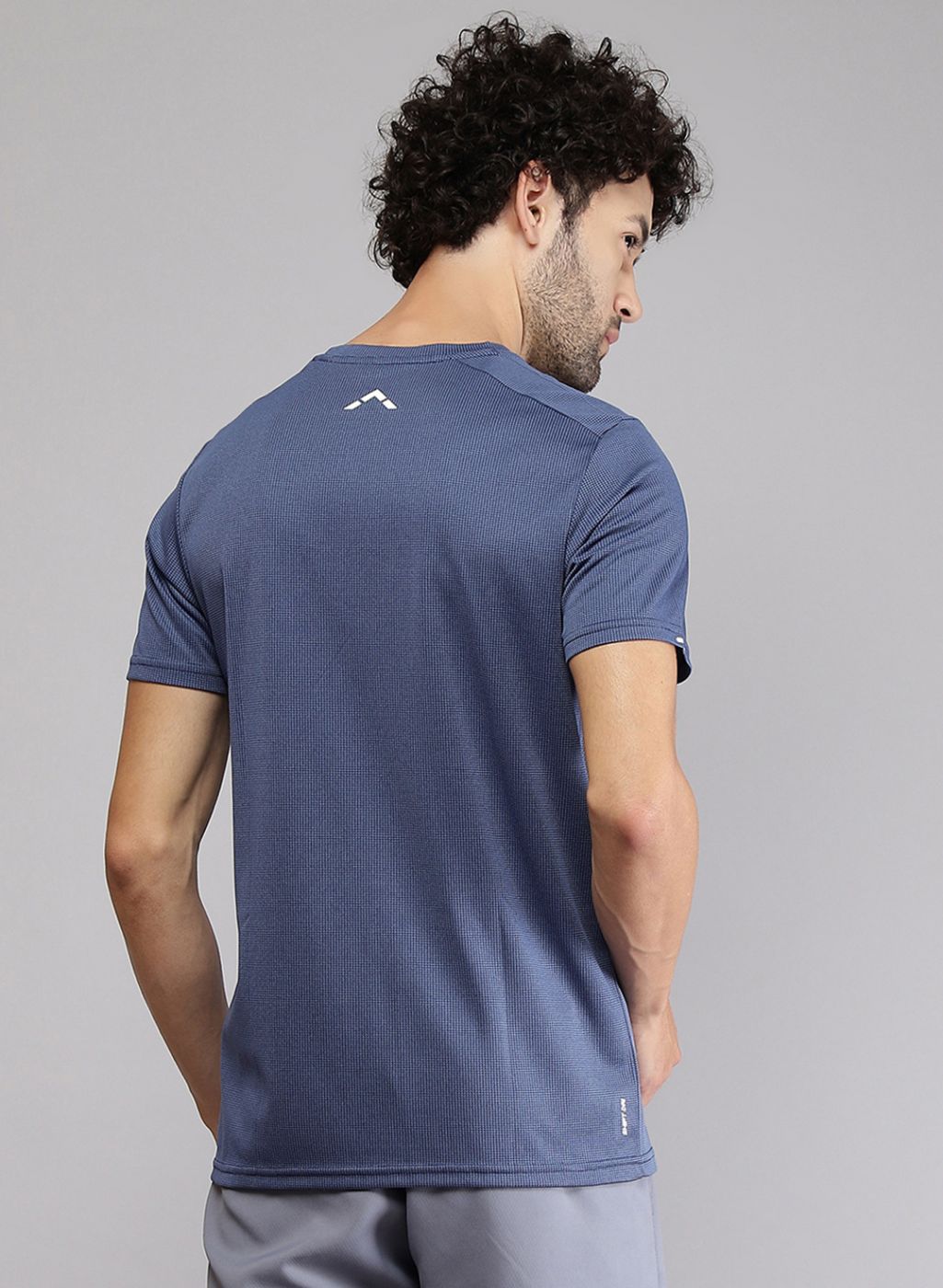 Rock.it Men Blue Printed T-Shirt