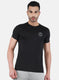 Rock.it Men Black Printed T-Shirt