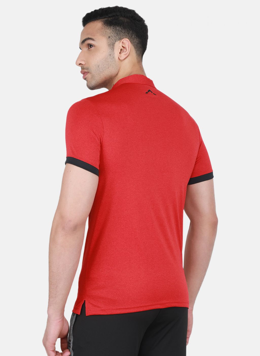 Rock-it Men Red Solid T-Shirt