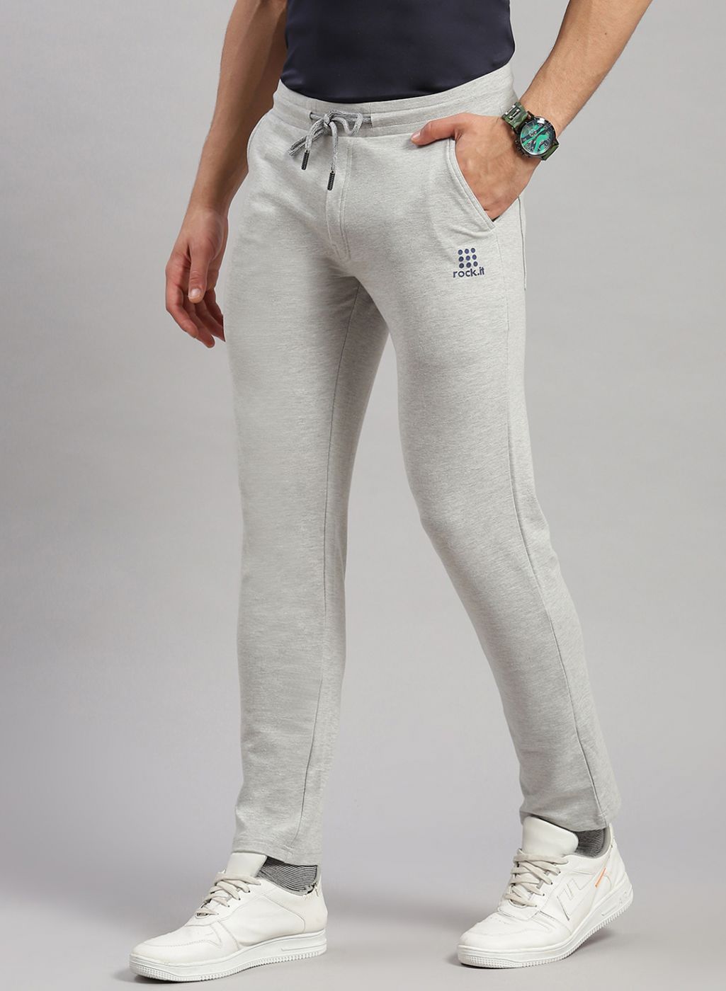 Rock.it Men Grey Smart Fit Lower
