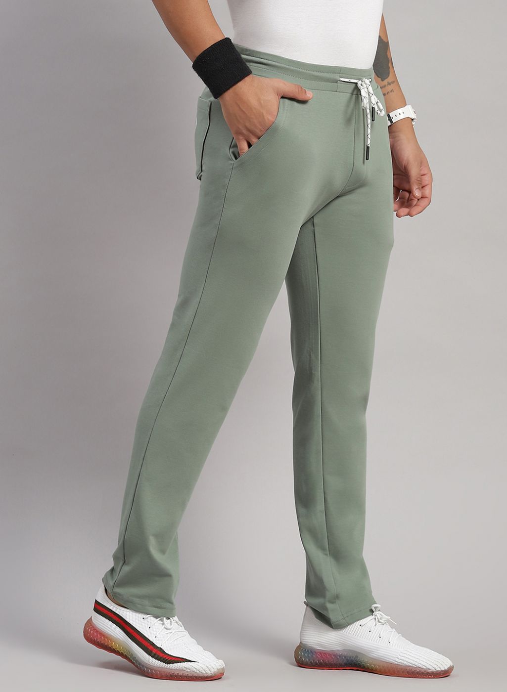 Rock.it Men Green Smart Fit Lower