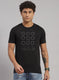 Rock.it Men Black Printed T-Shirt
