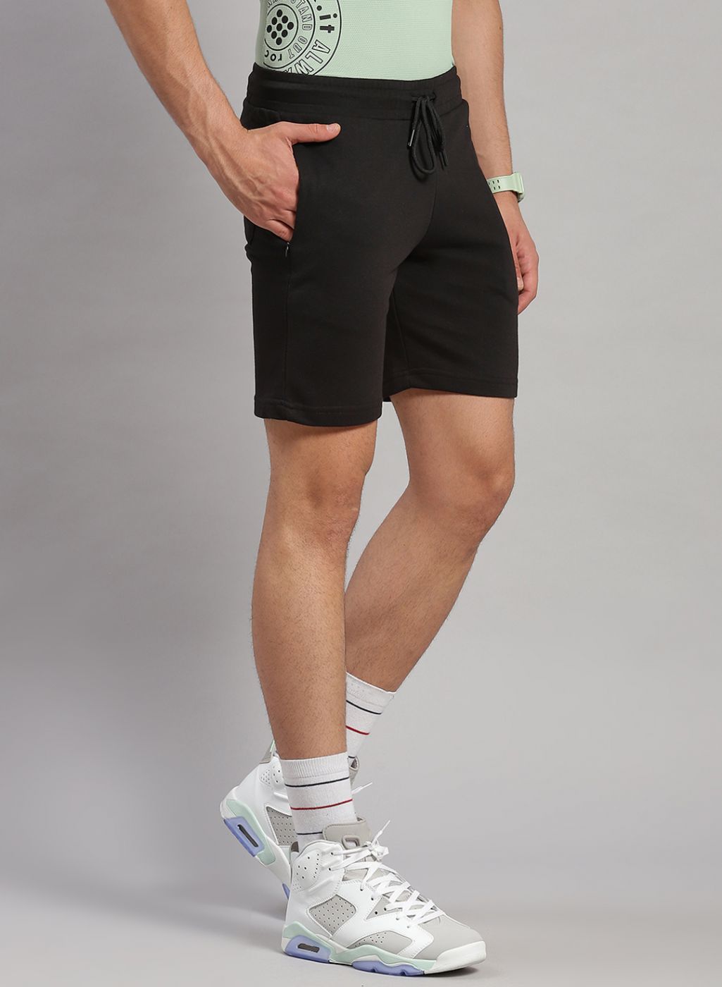 Rock.it Men Black Solid Short