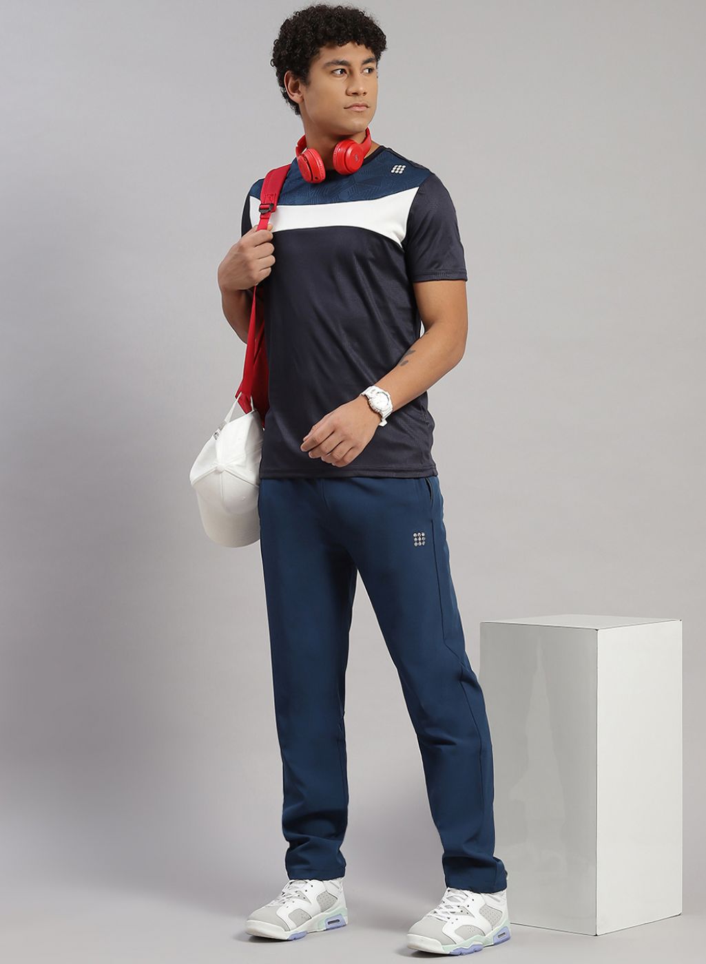 Rock.it Men Blue Regular Fit Lower