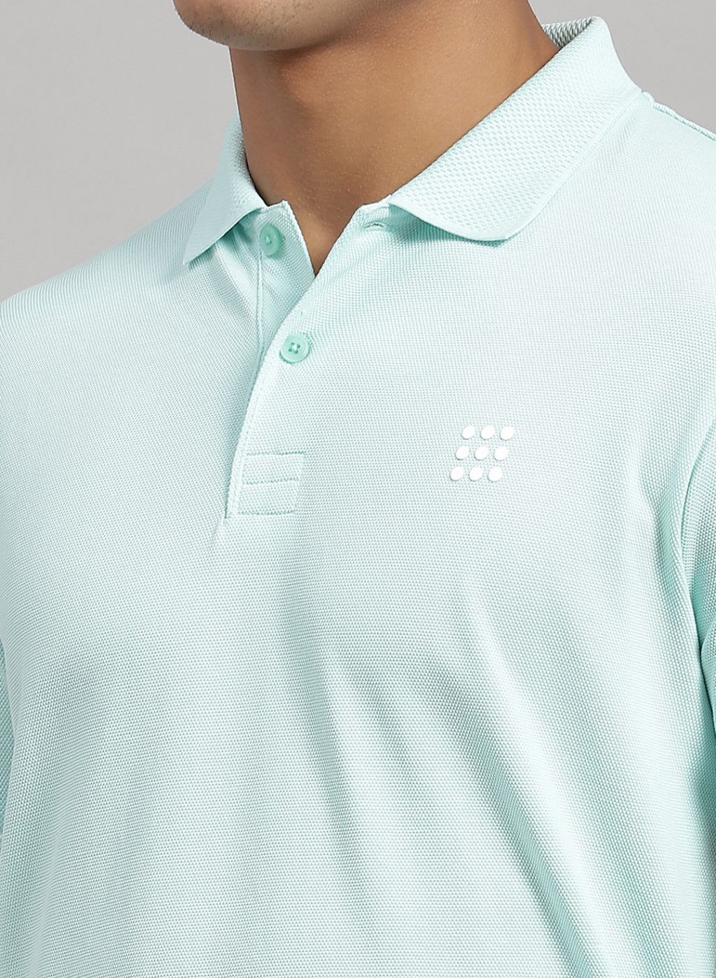 Rock.it Men Blue Solid T-Shirt