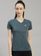 Rock.it Women Green Solid Top