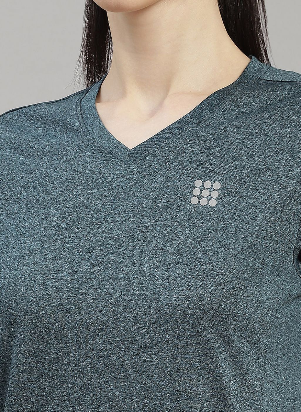 Rock.it Women Green Solid Top