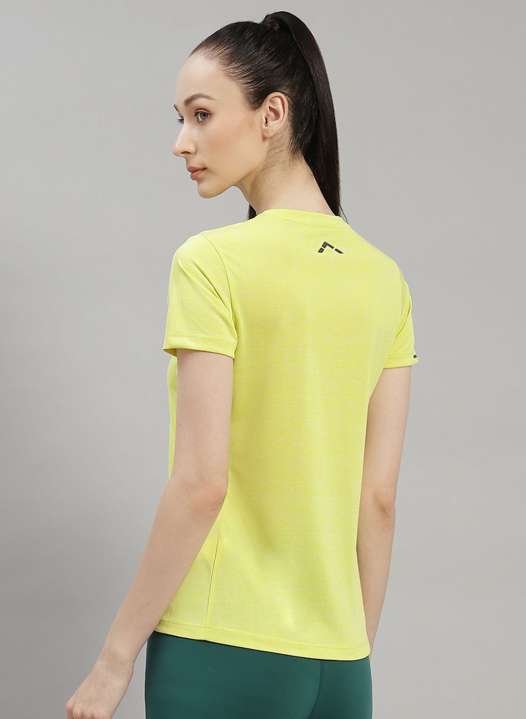 Rock.it Women Green Solid Top