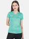 Rock.it Women Sea Green Solid Top