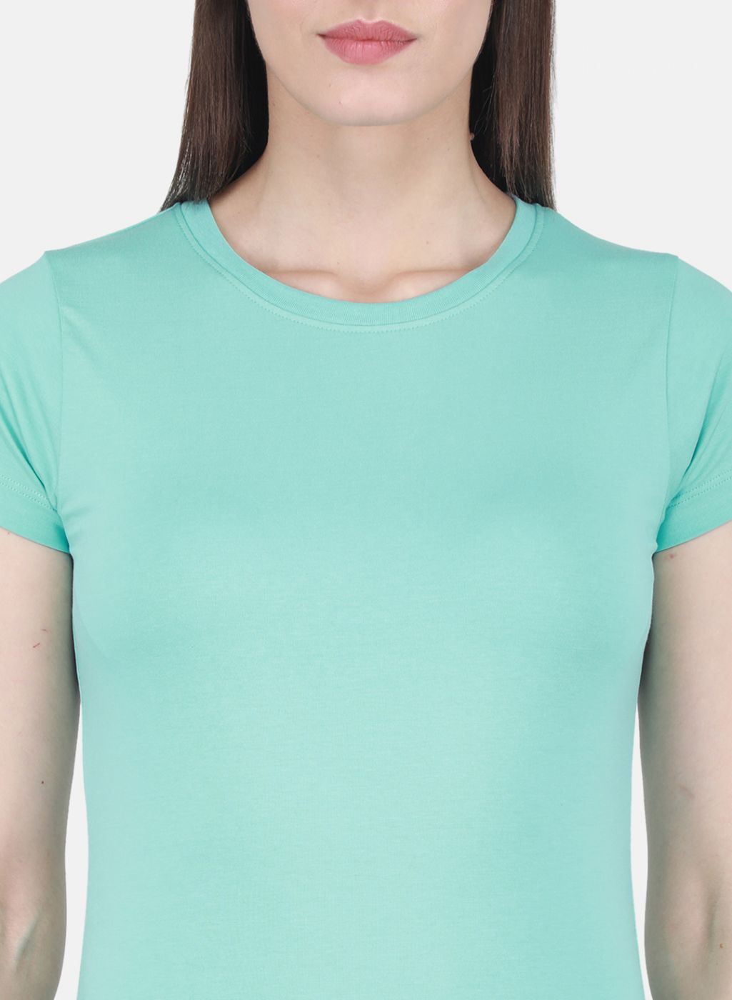 Rock.it Women Turquoise Blue Solid Top