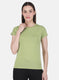 Rock.it Women Green Solid Top