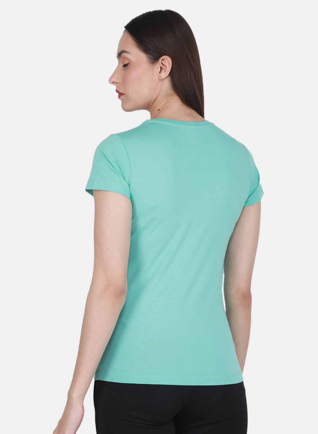 Rock.it Women Turquoise Blue Solid Top