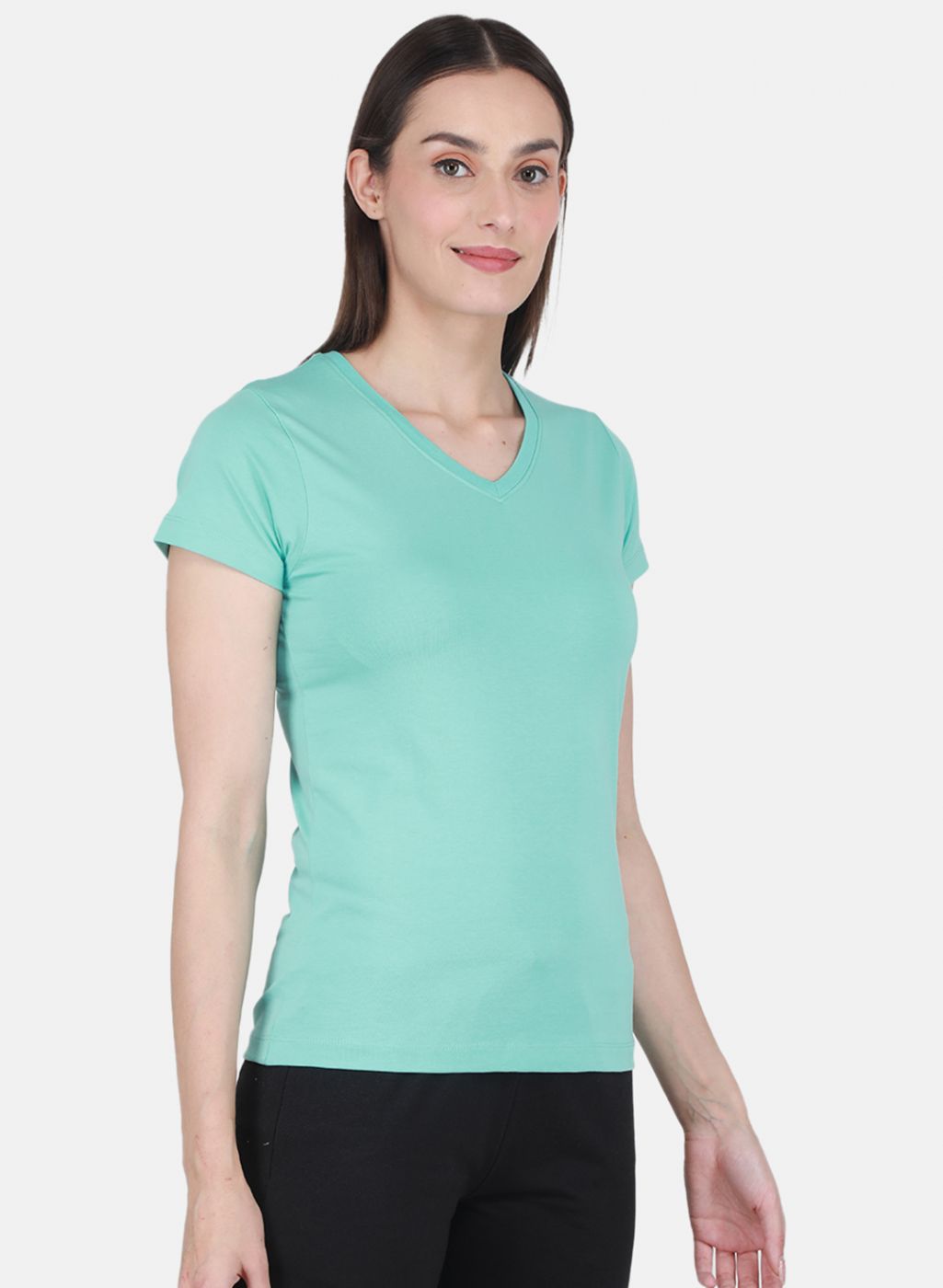 Rock.it Women Turquoise Blue Solid Top