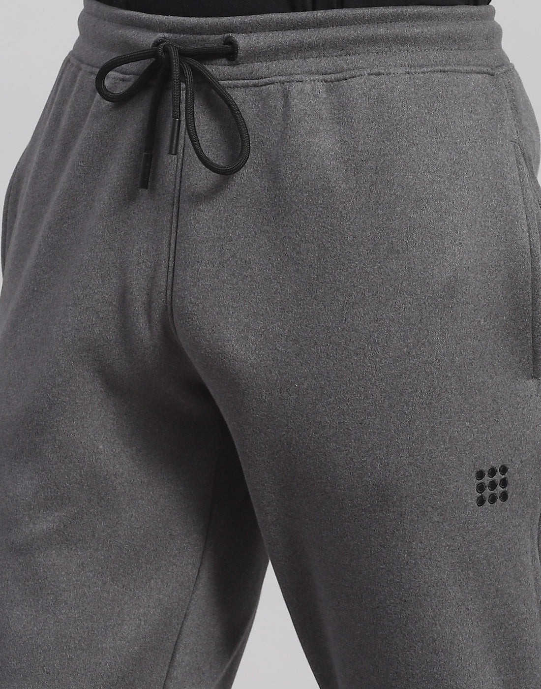 Rock.it Men Grey Solid Regular Fit Lower