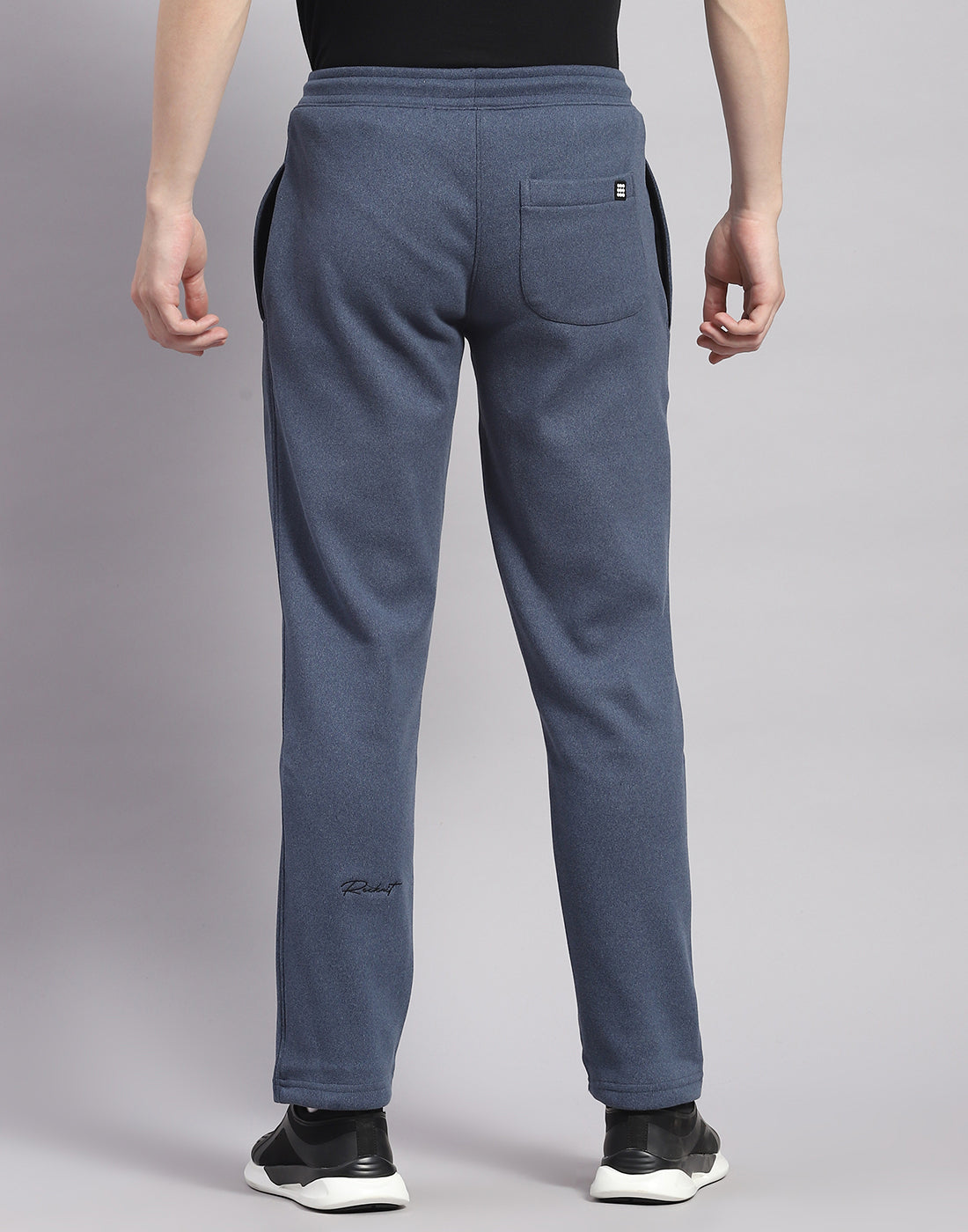 Rock.it Men Blue Solid Regular Fit Lower