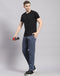 Rock.it Men Blue Solid Regular Fit Lower