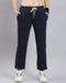 Rock.it Women Navy Blue Solid Regular Fit Winter Lower