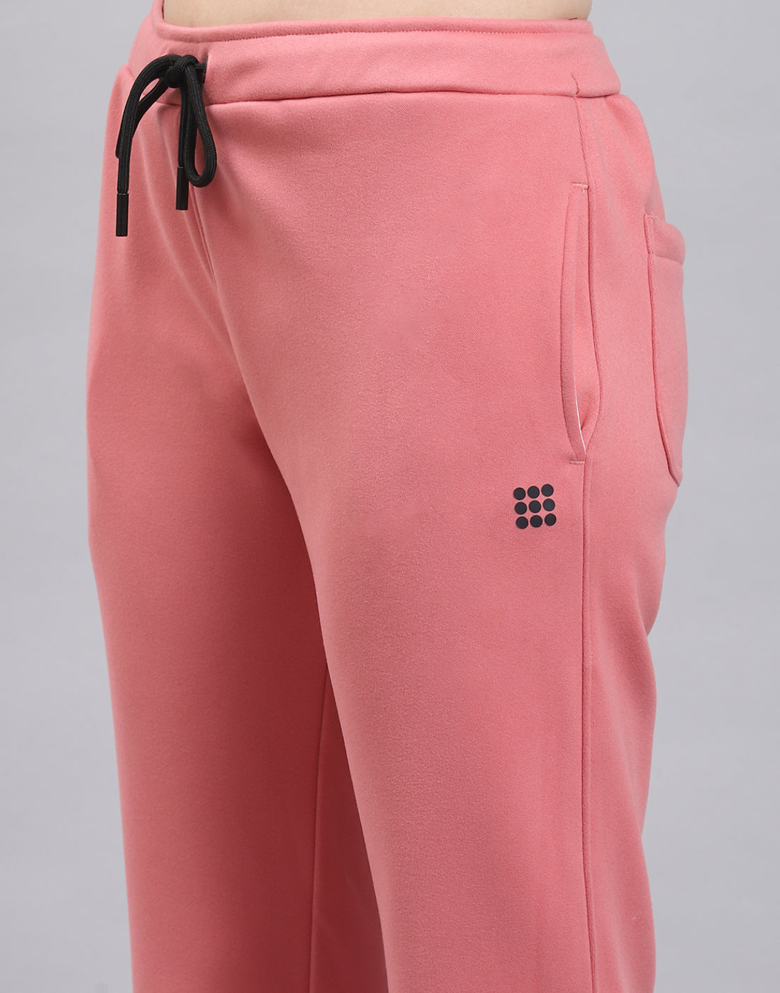 Rock.it Women Pink Solid Regular Fit Winter Lower