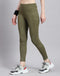 Rock.it Women Green Solid Regular Fit Legging