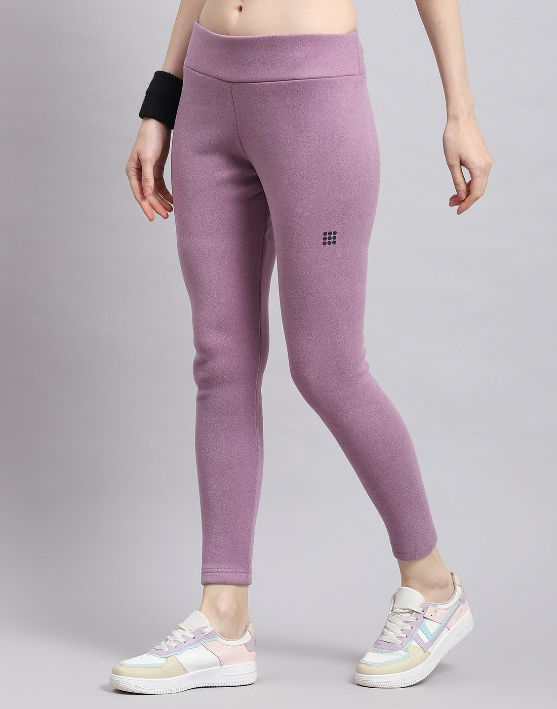 Rock.it Women Purple Solid Regular Fit Legging
