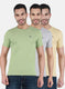 Men Multicolor Solid T-Shirt