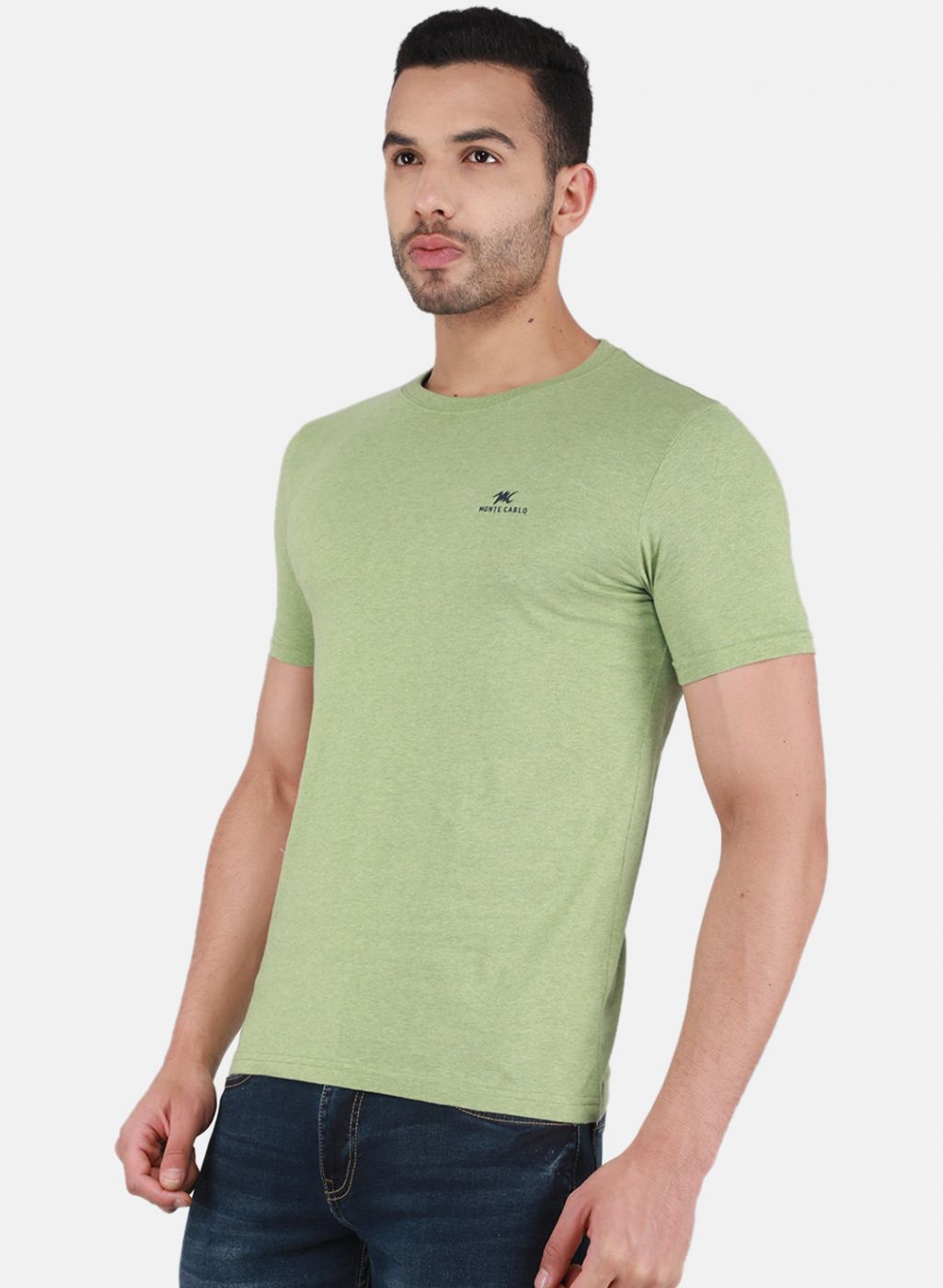 Men Multicolor Solid T-Shirt
