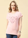 Women Pink Printed Top