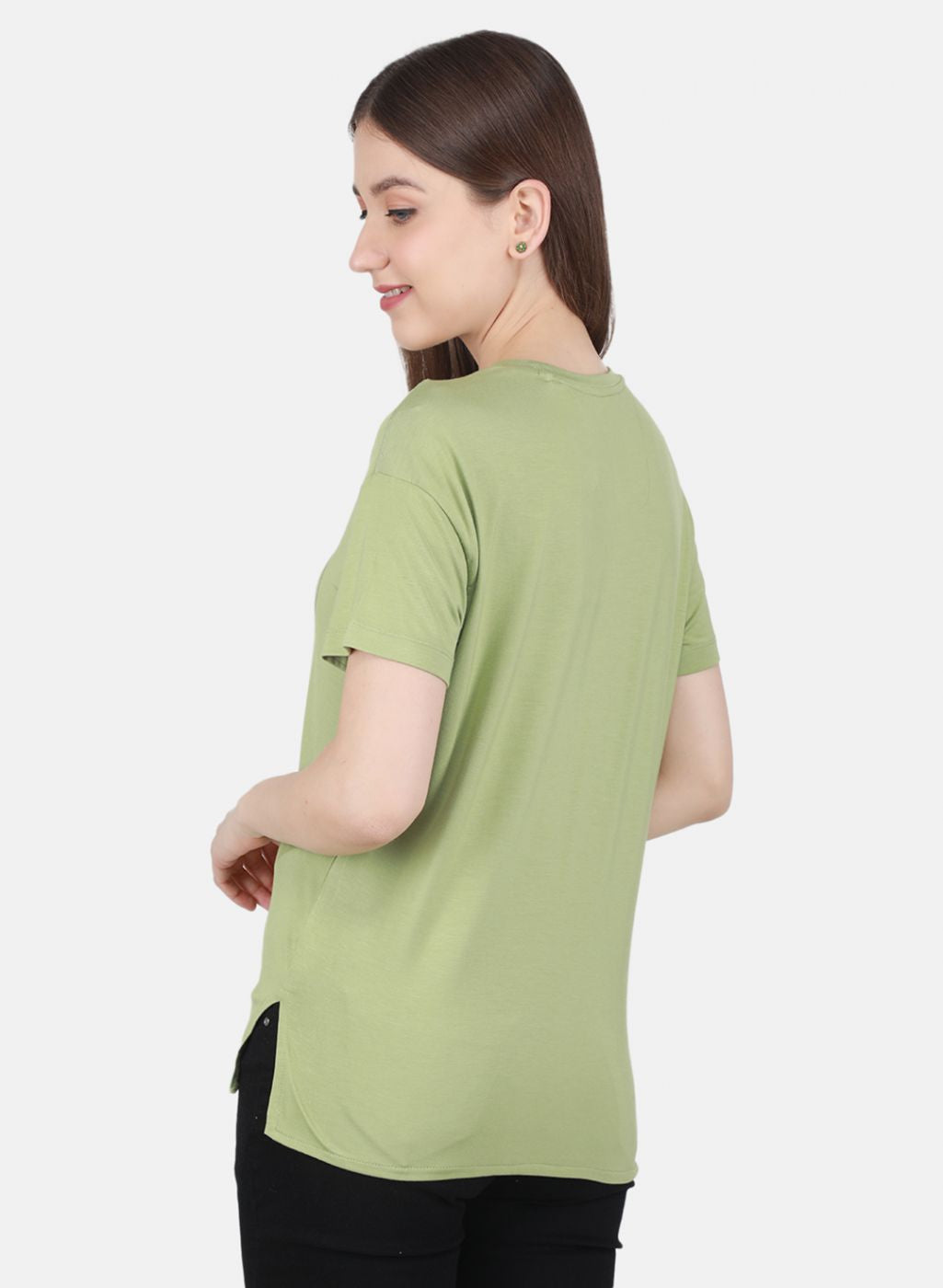 Women Green Printed Top