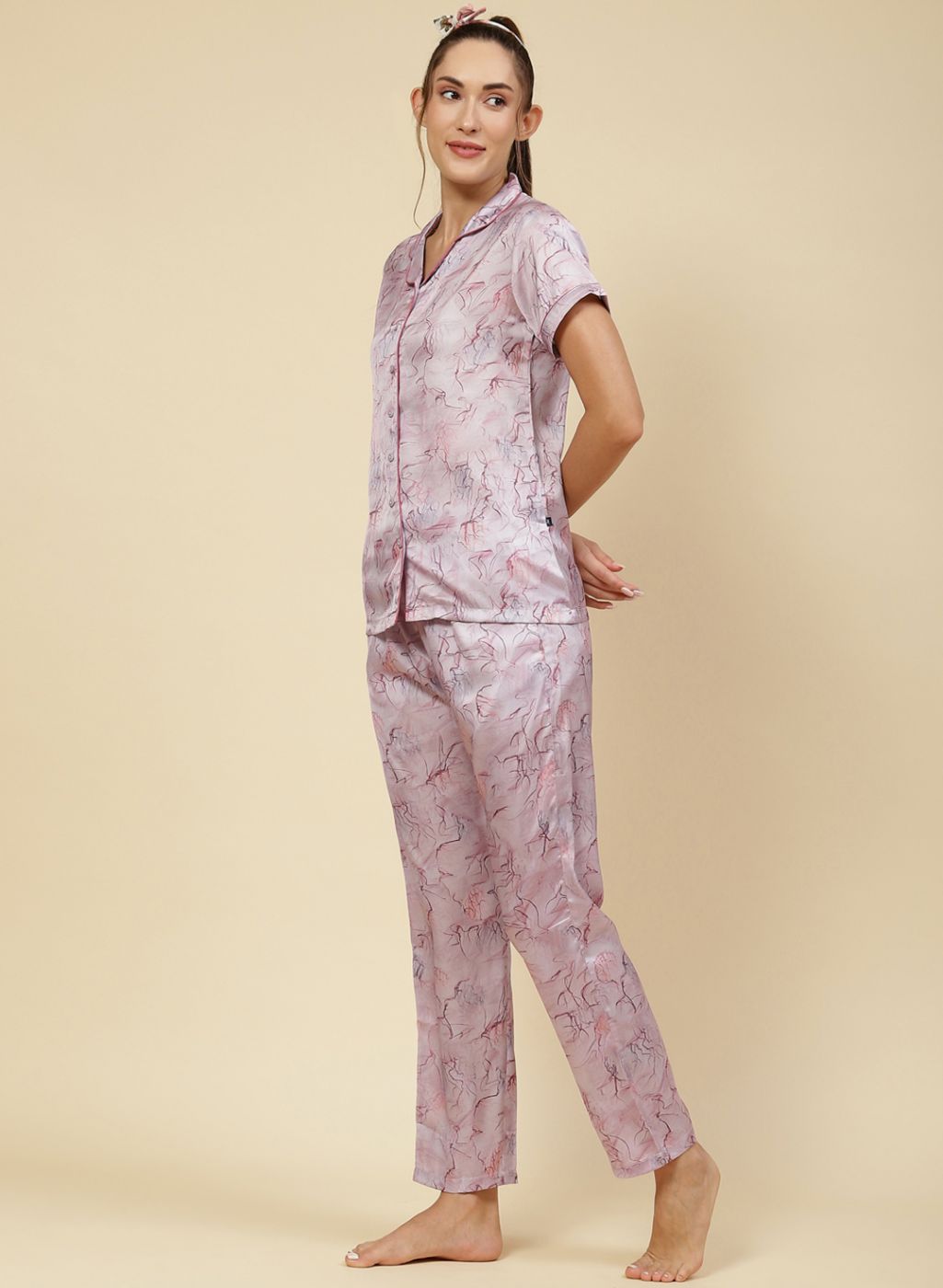 Women Multicolor Printed Lower Set