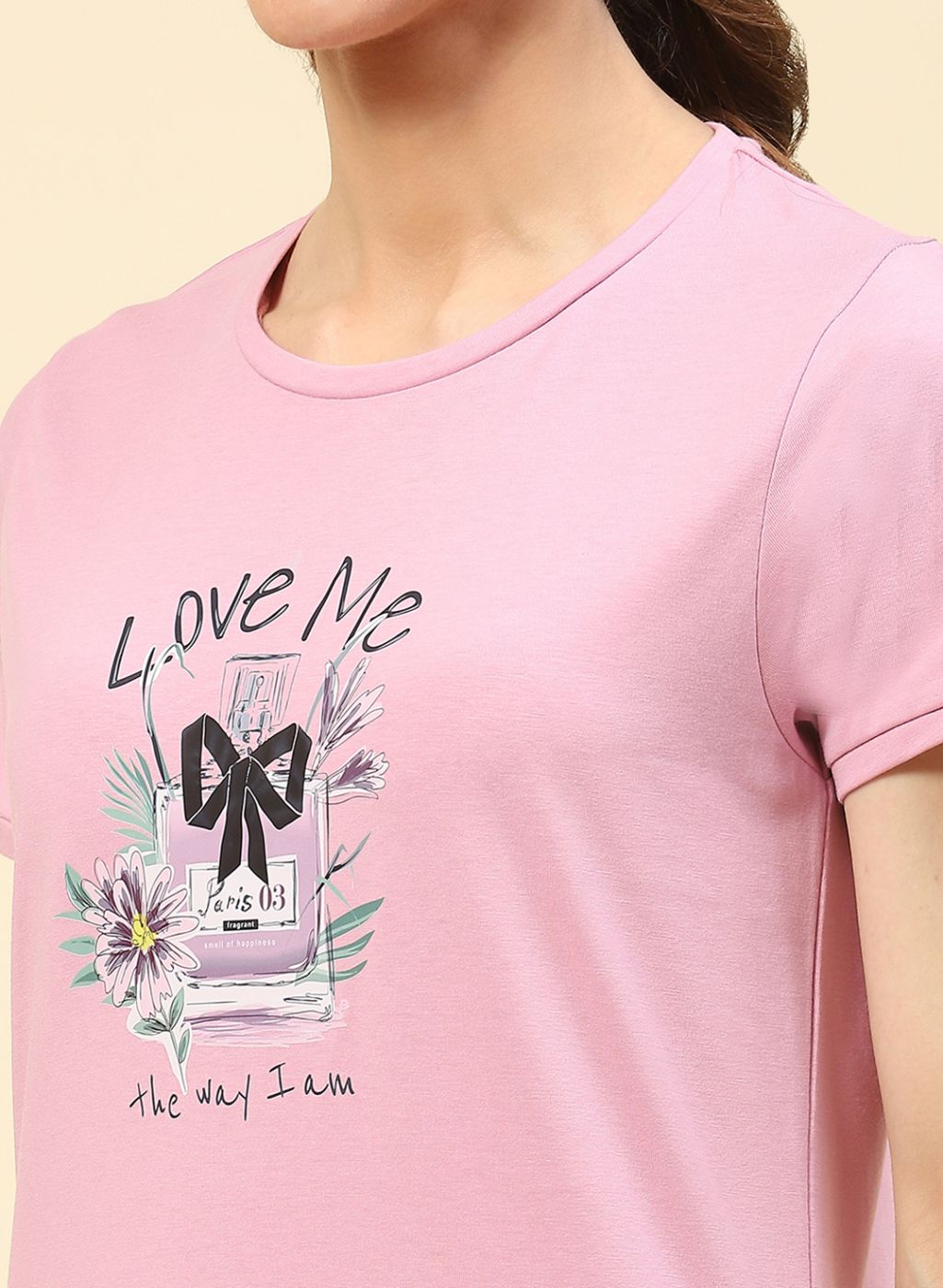 Women Purple Printed Capri Set