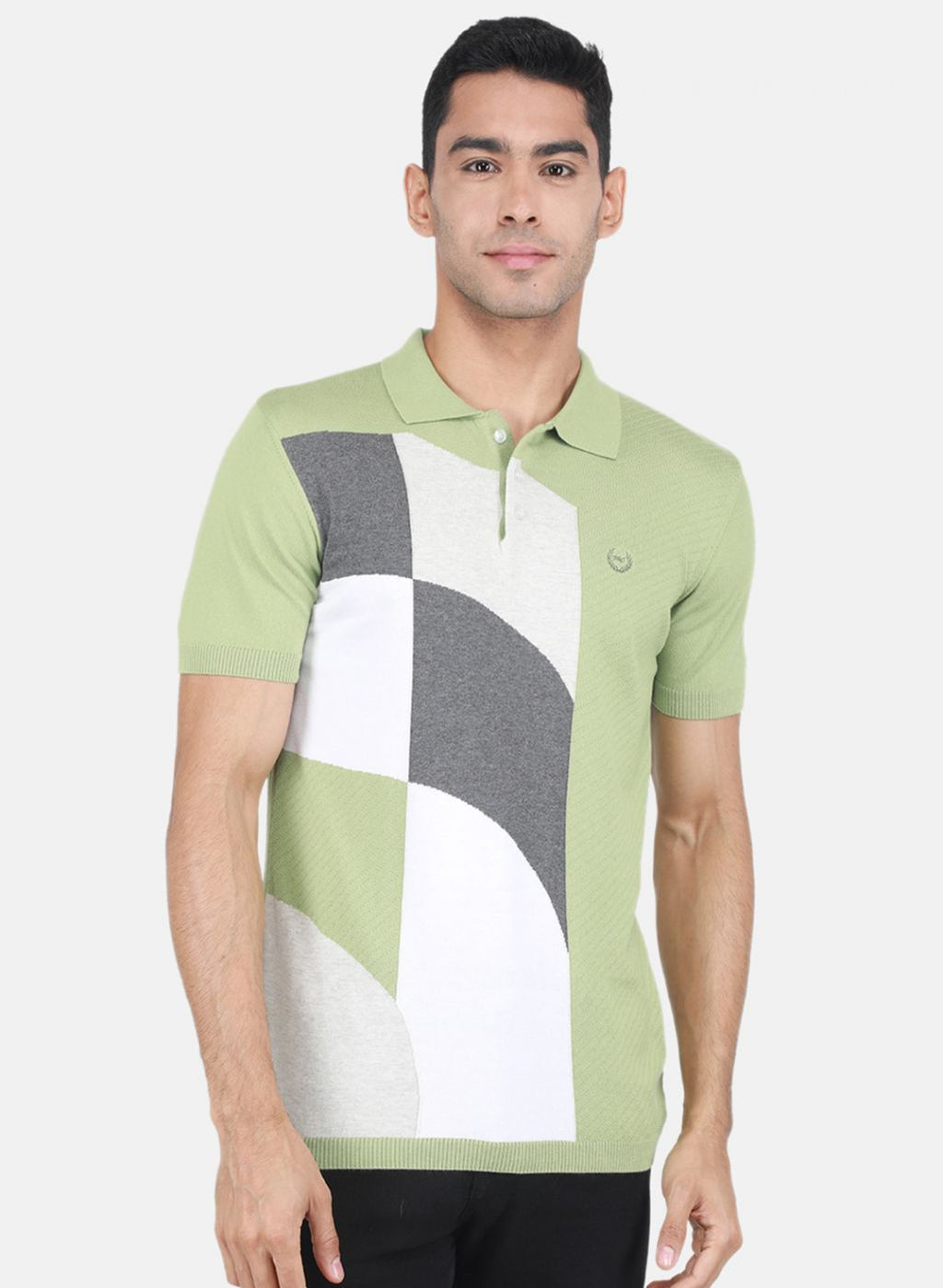 Men Green Printed T-Shirt