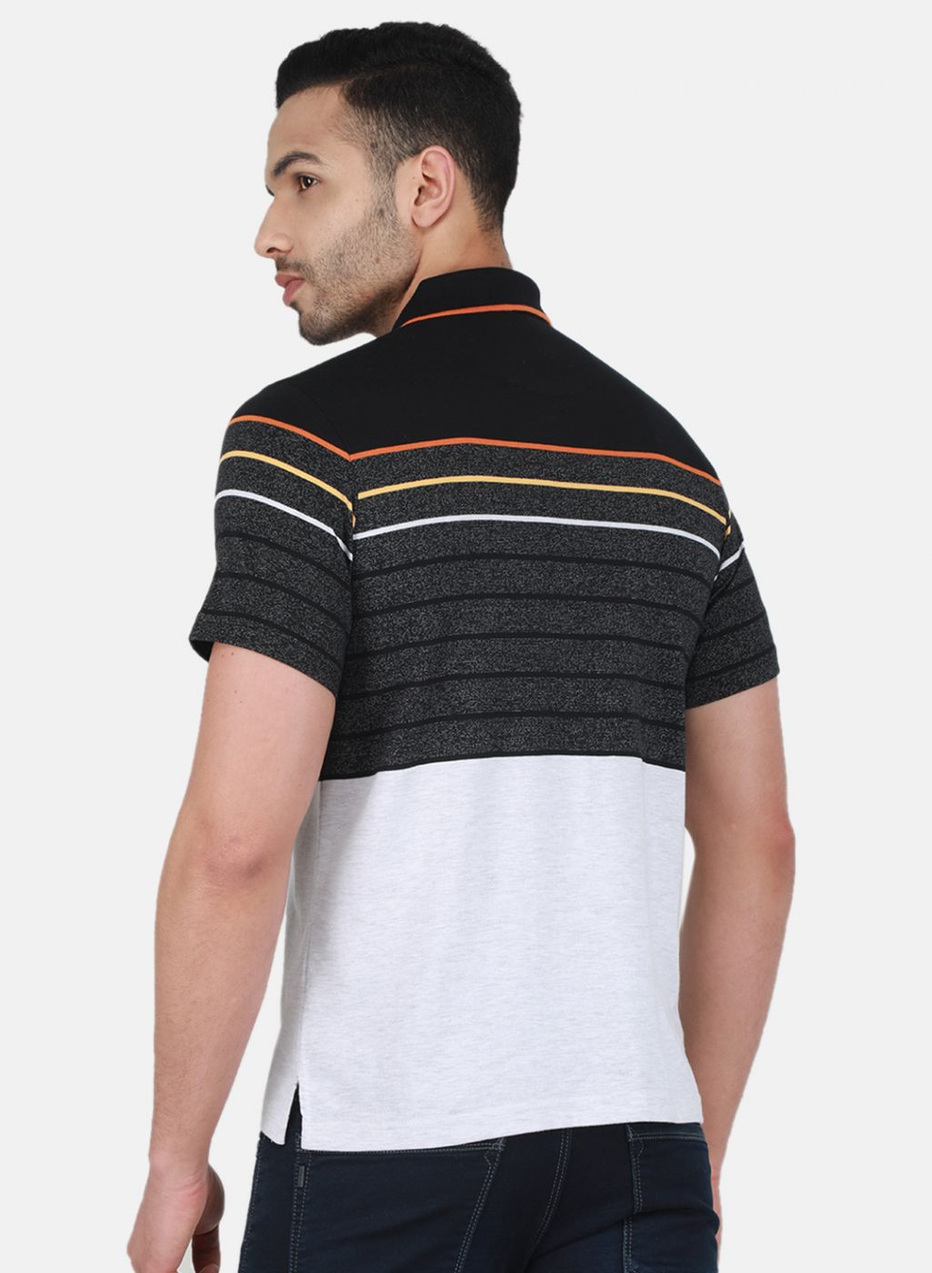 Men Black Printed T-Shirt