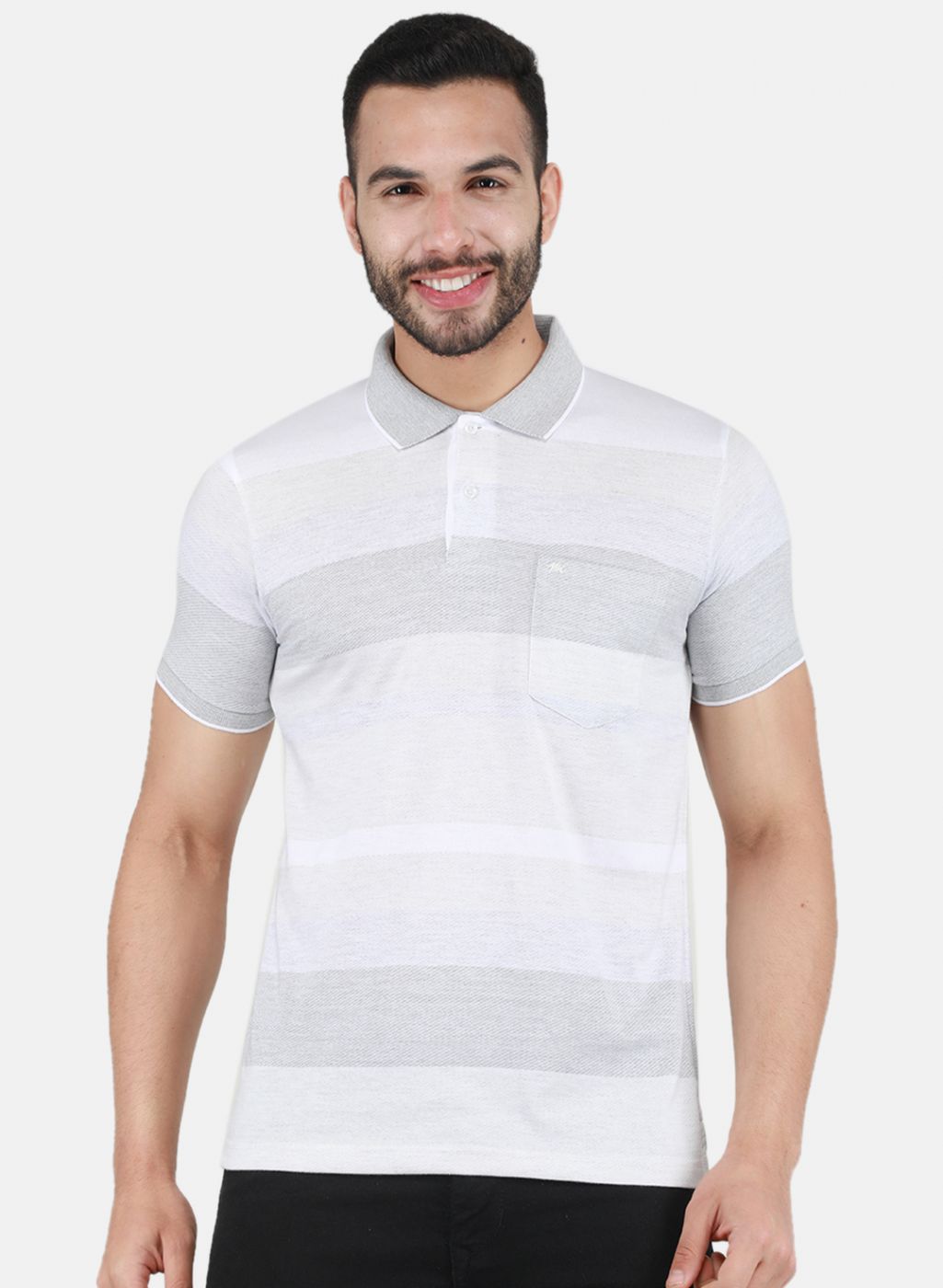 Men Grey Printed T-Shirt