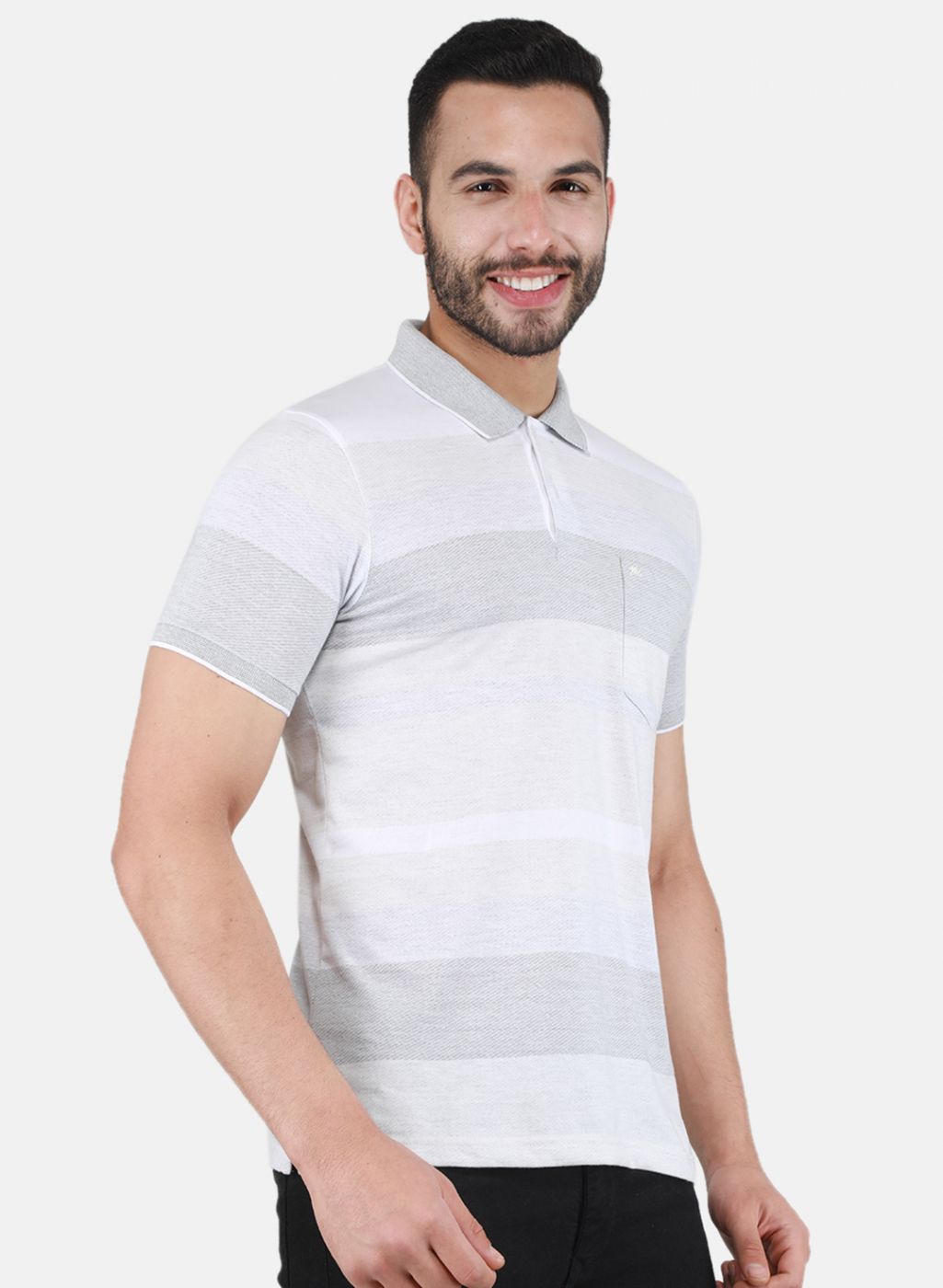 Men Grey Printed T-Shirt