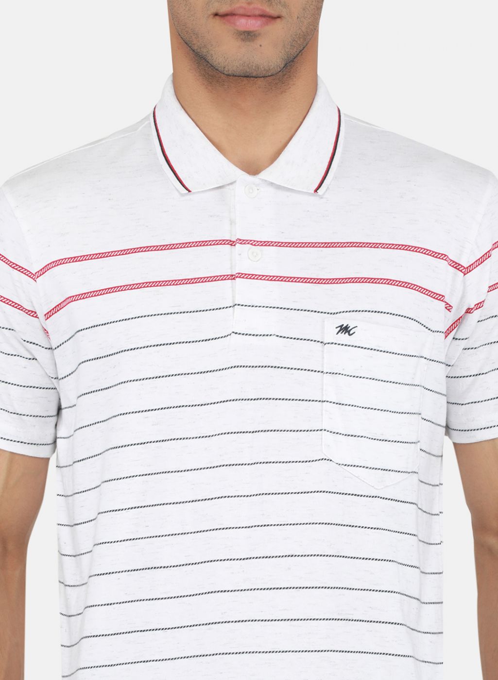 Men Off White Printed T-Shirt