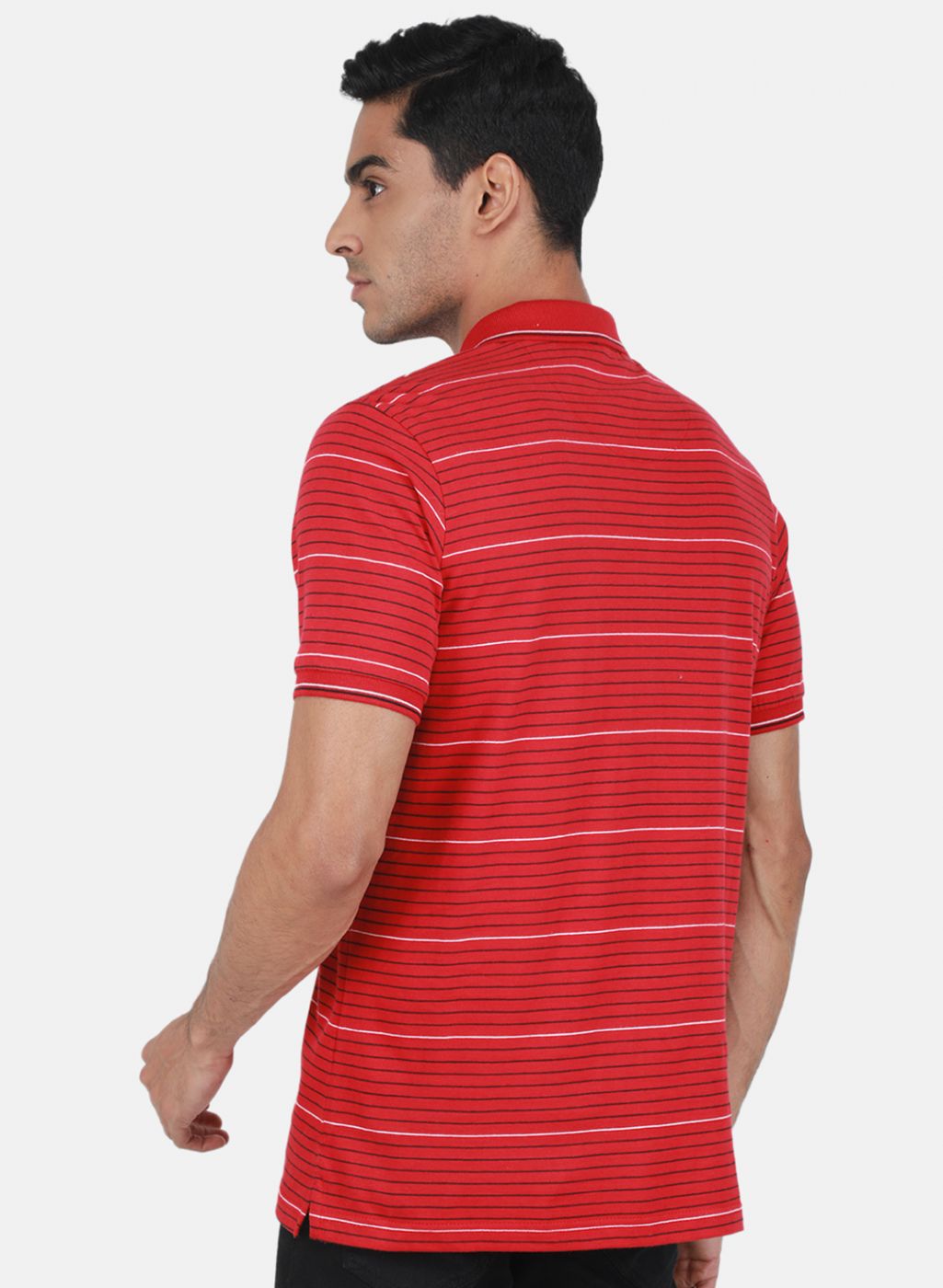 Men Red Printed T-Shirt