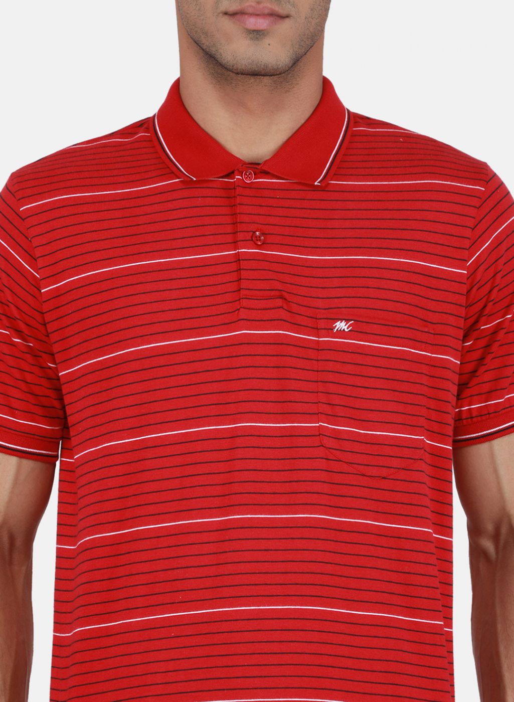 Men Red Printed T-Shirt