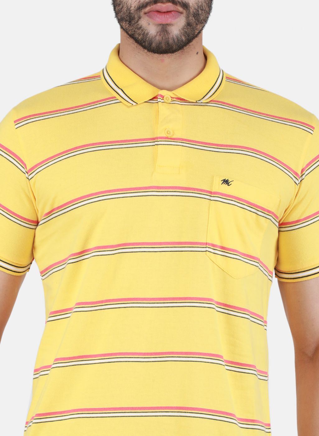 Men Yellow Printed T-Shirt