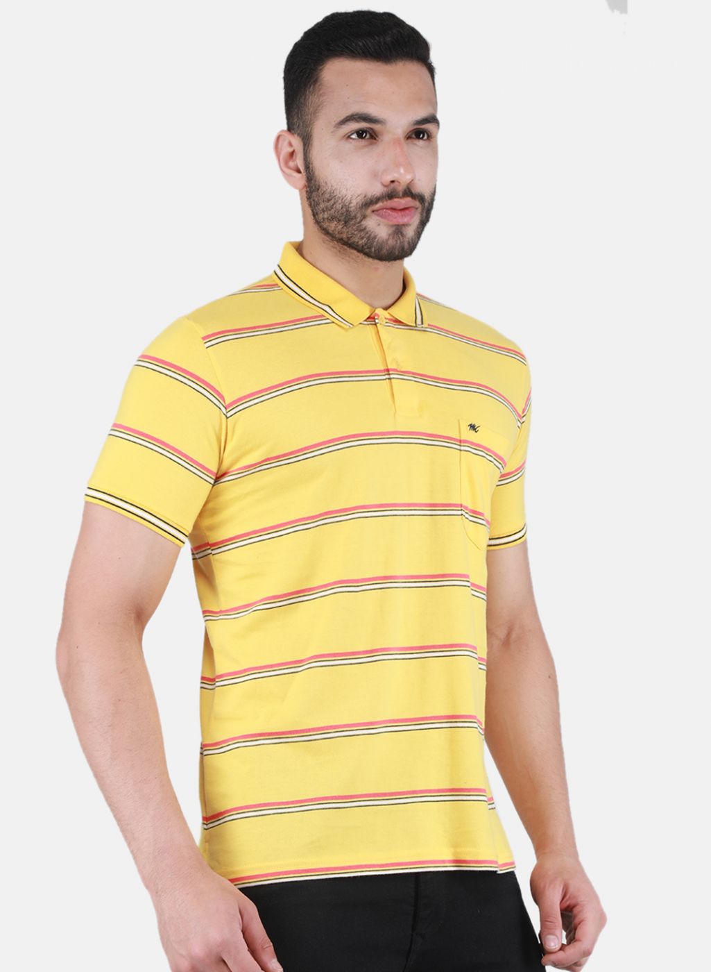 Men Yellow Printed T-Shirt