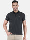 Men Black Printed T-Shirt