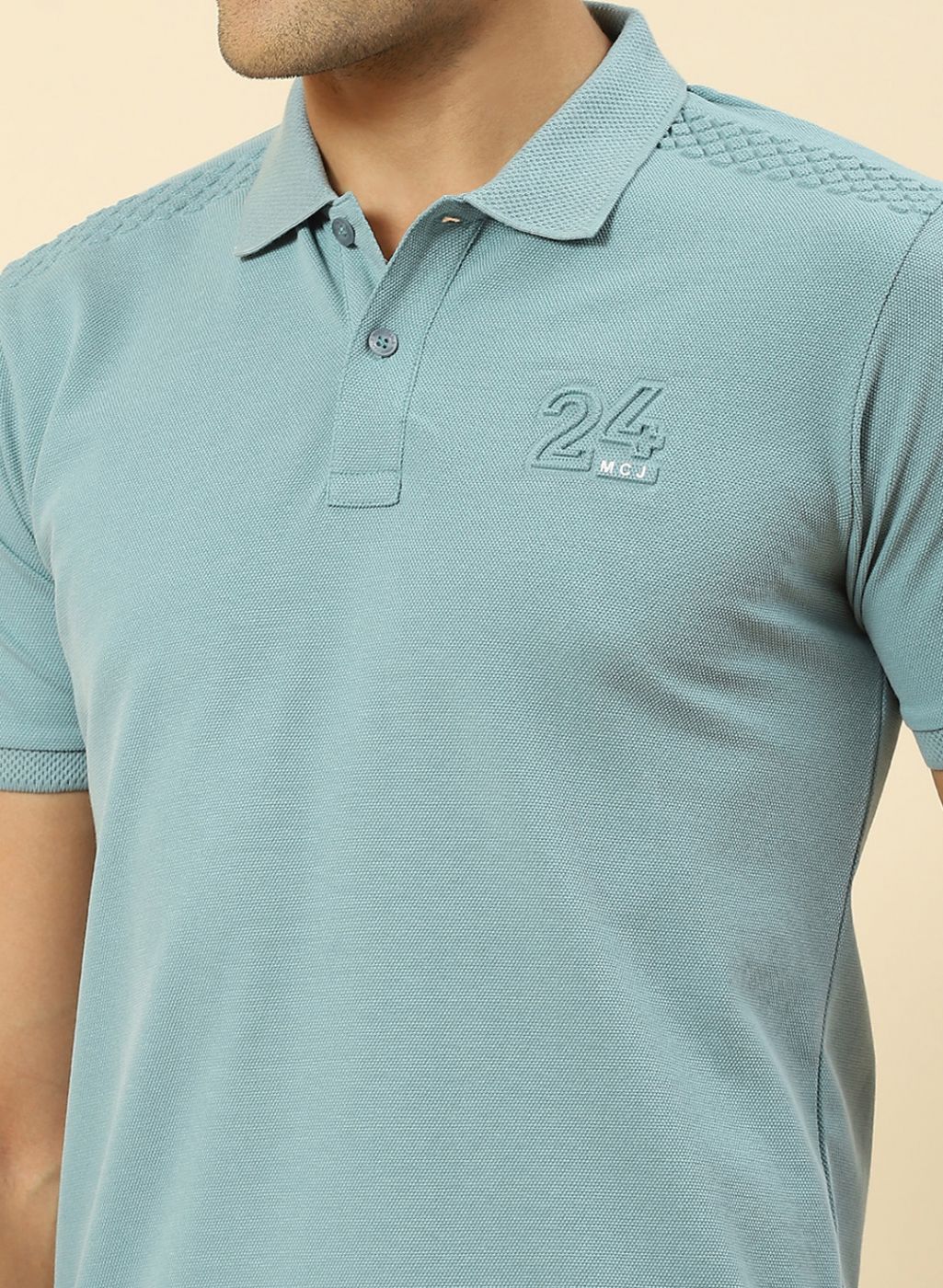 Men Green Printed T-Shirt