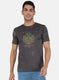 Men Grey Printed T-Shirt