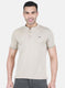 Men Khaki Printed T-Shirt