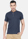 Men NAvy Blue Printed T-Shirt