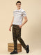 Men Olive Regular Fit Lower