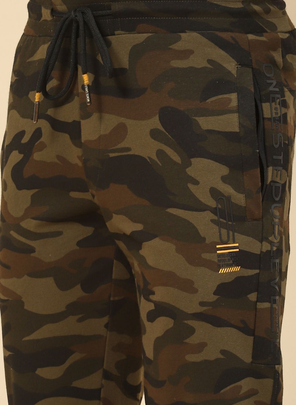 Men Olive Regular Fit Lower